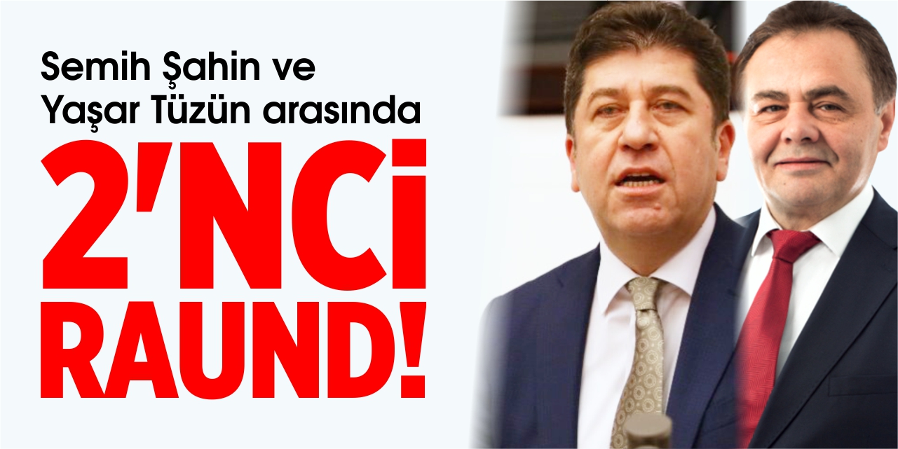 Semih Şahin ve Yaşar Tüzün arasında 2'nci raund!