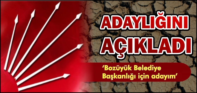 ADAYLIĞINI AÇIKLADI