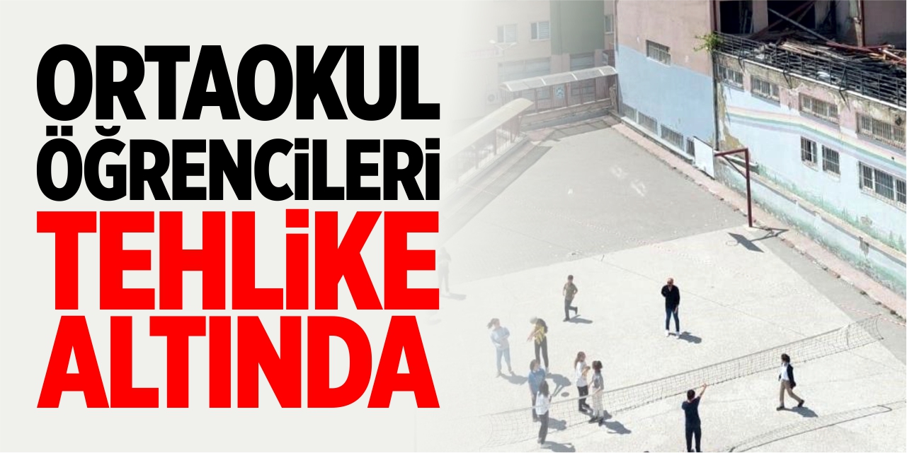 Ortaokul öğrencileri tehlike altında