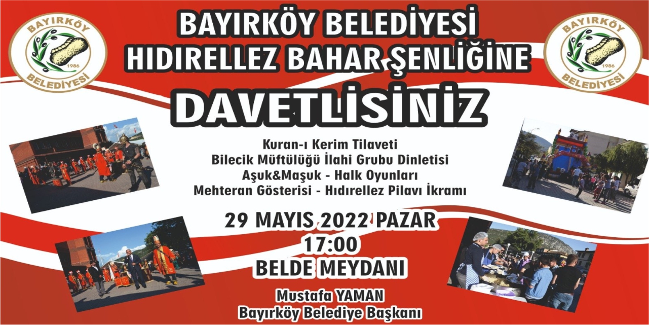 Bayırköy Belediyesi Hıdrellez Etkinliği