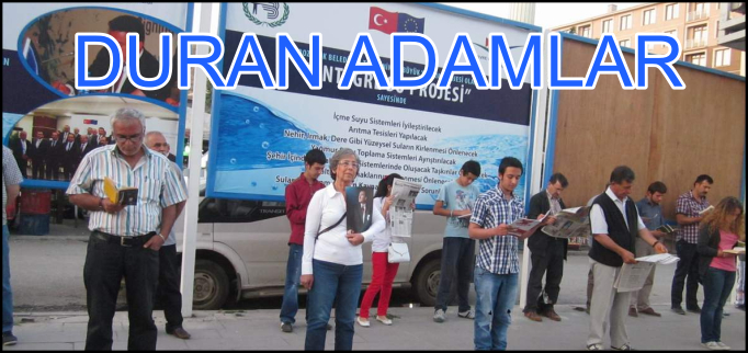 BOZÜYÜK’TE "DURAN ADAM" EYLEMLERİ