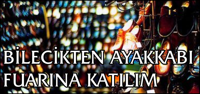 BİLECİKTEN AYAKKABI FUARINA KATILIM