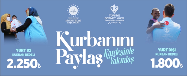 TDV 2022 VEKALETLE KURBAN KESİMİ