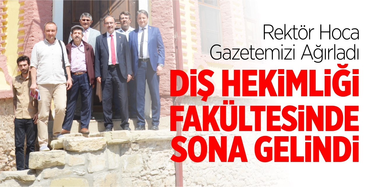 Diş hekimliği fakültesinde sona gelindi