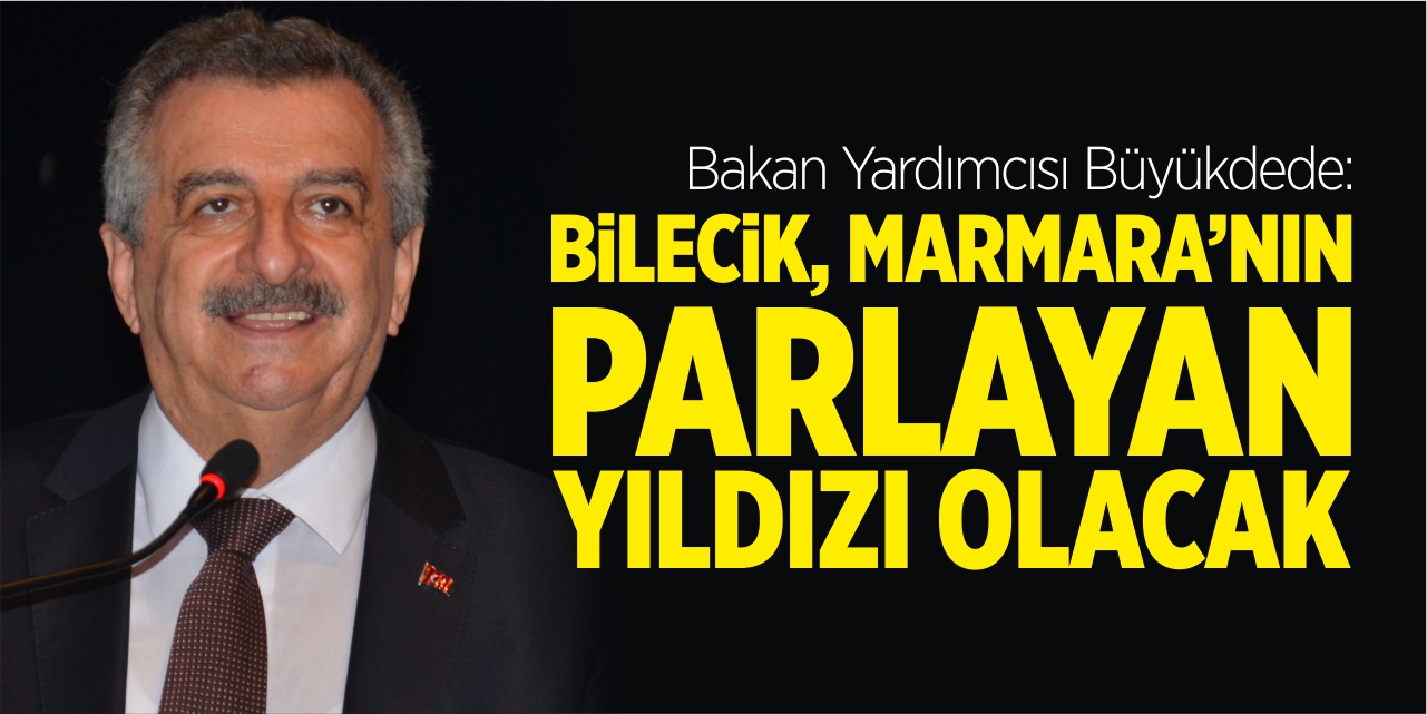 “Bilecik, Marmara’nın parlayan yıldızı olacak”