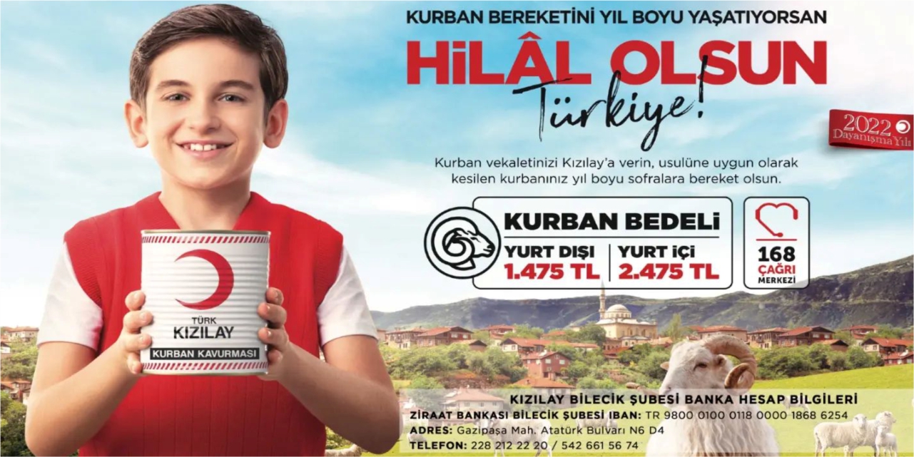 Türk Kızılayı Kurban kampanyası