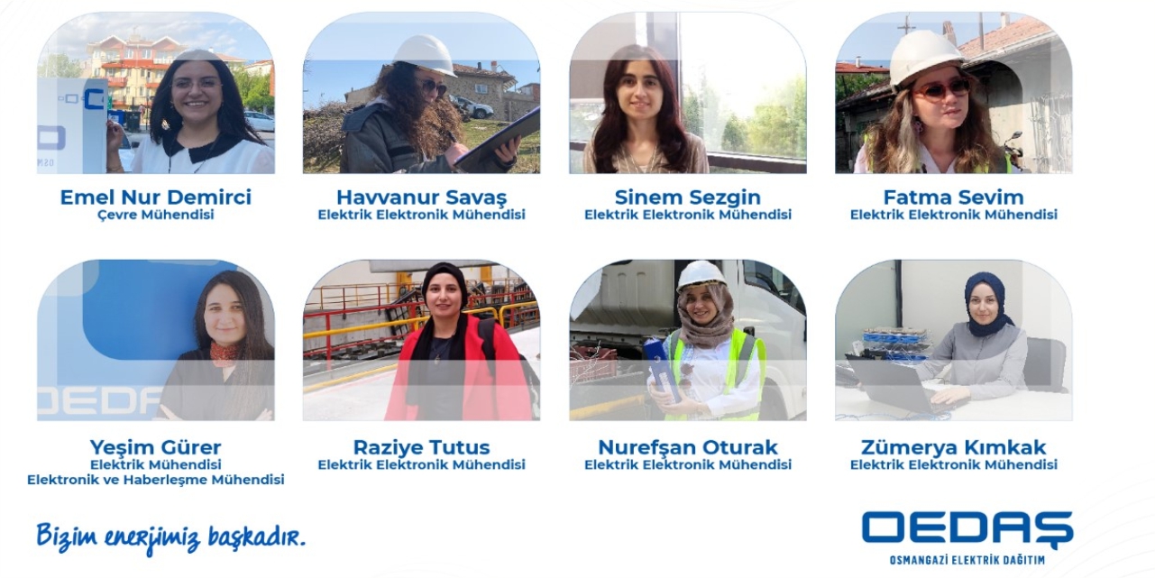 OEDAŞ, kadın mühendis oranını yüzde 23'e yükseltti
