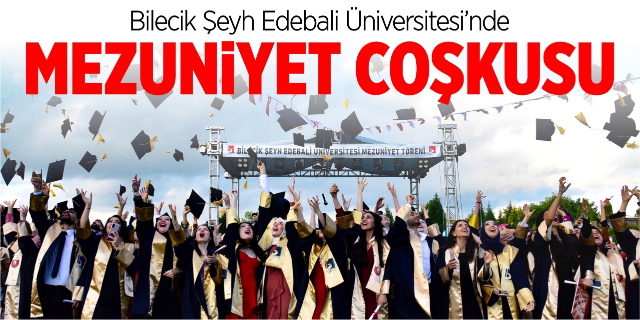 BŞEÜ’de mezuniyet coşkusu