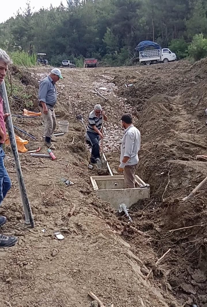 Borcak Köyü’nün yıllardır süren su sorunu çözüldü