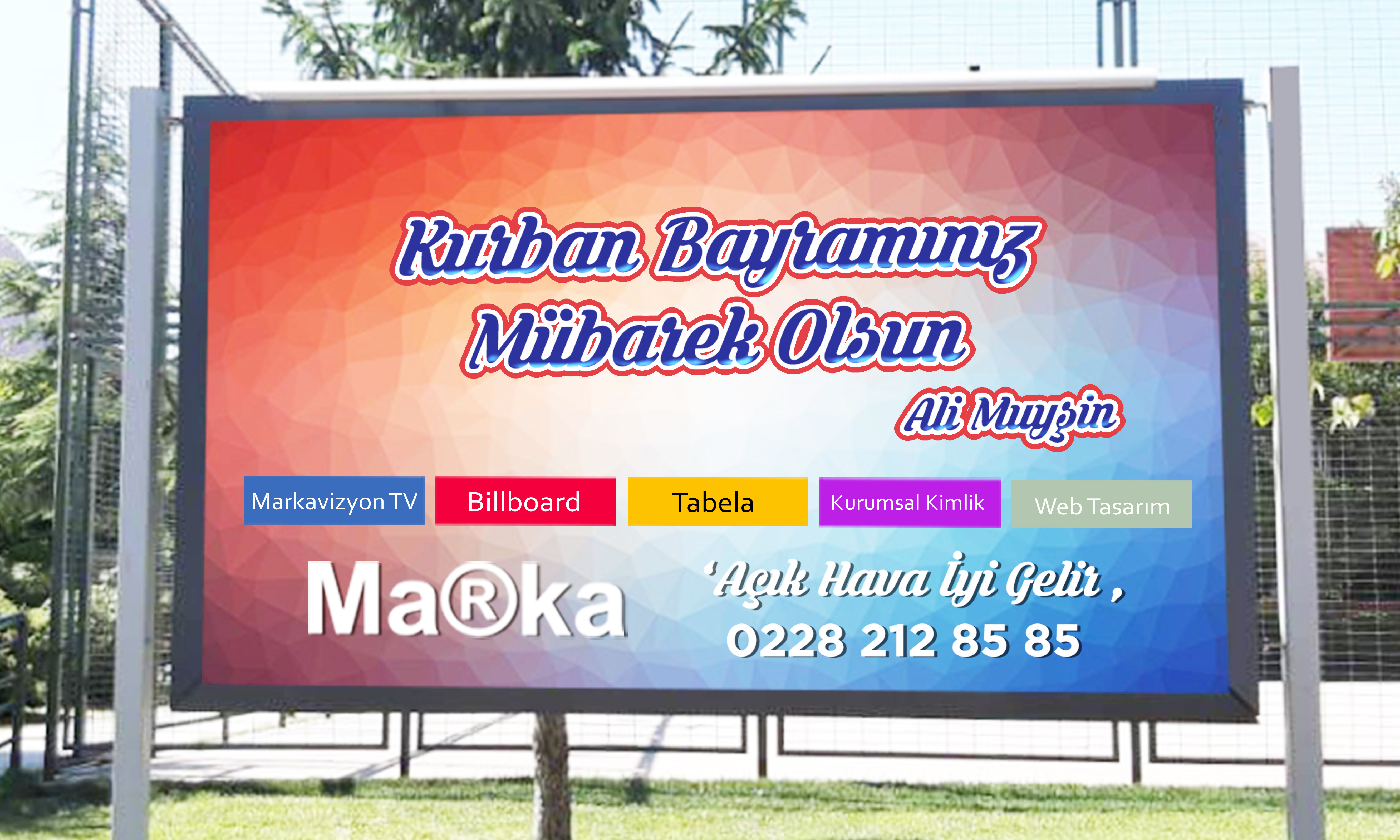 Marka Reklam Bayram Tebriği