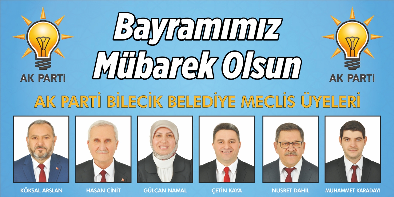 AK Parti Belediye Meclis Üyeleri Bayram Tebriği