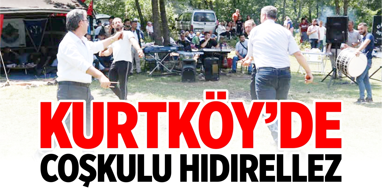 Kurtköy’de coşkulu hıdırellez