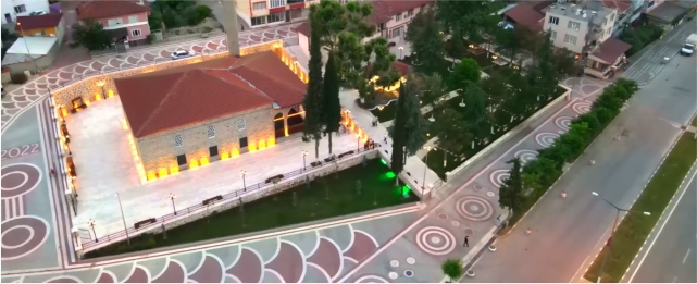 Köprülü Mehmet Paşa Camii’nin yeni hali beğeni topladı