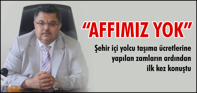"AFFIMIZ YOK"
