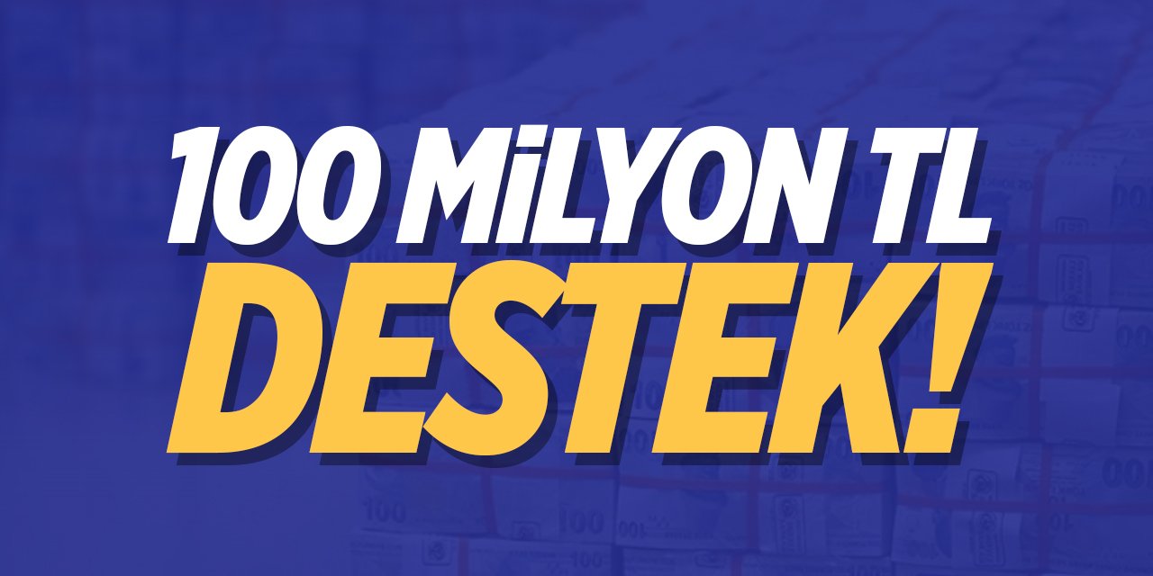 Bebka'dan 100 Milyon TL Destek