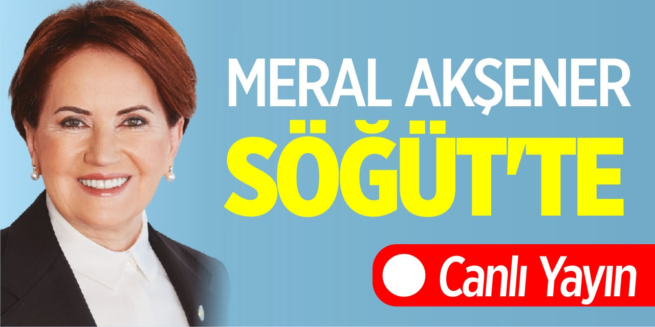 Meral Akşener Söğüt'te