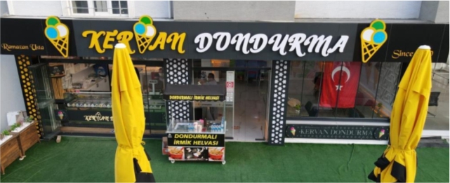 Bilecik'in dondurmacısı "Kervan Dondurma"