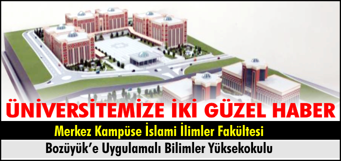 İSLAMİ İLİMLER FAKÜLTESİ KURULDU