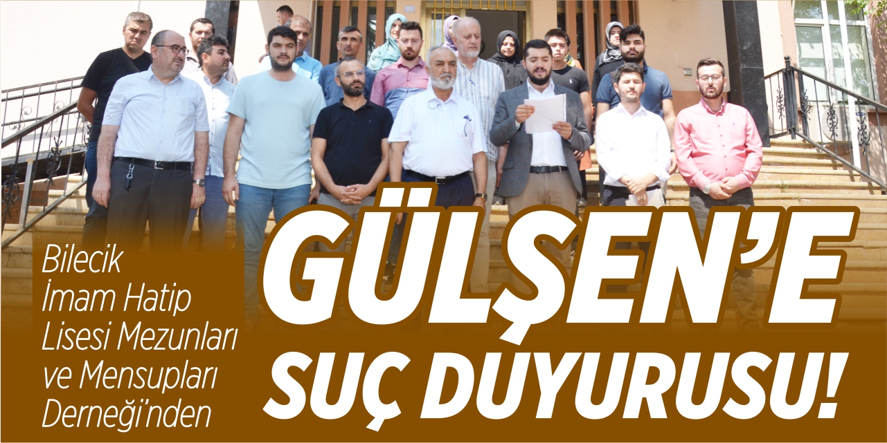 İmam Hatiplilerden Gülşen’e suç duyurusu!