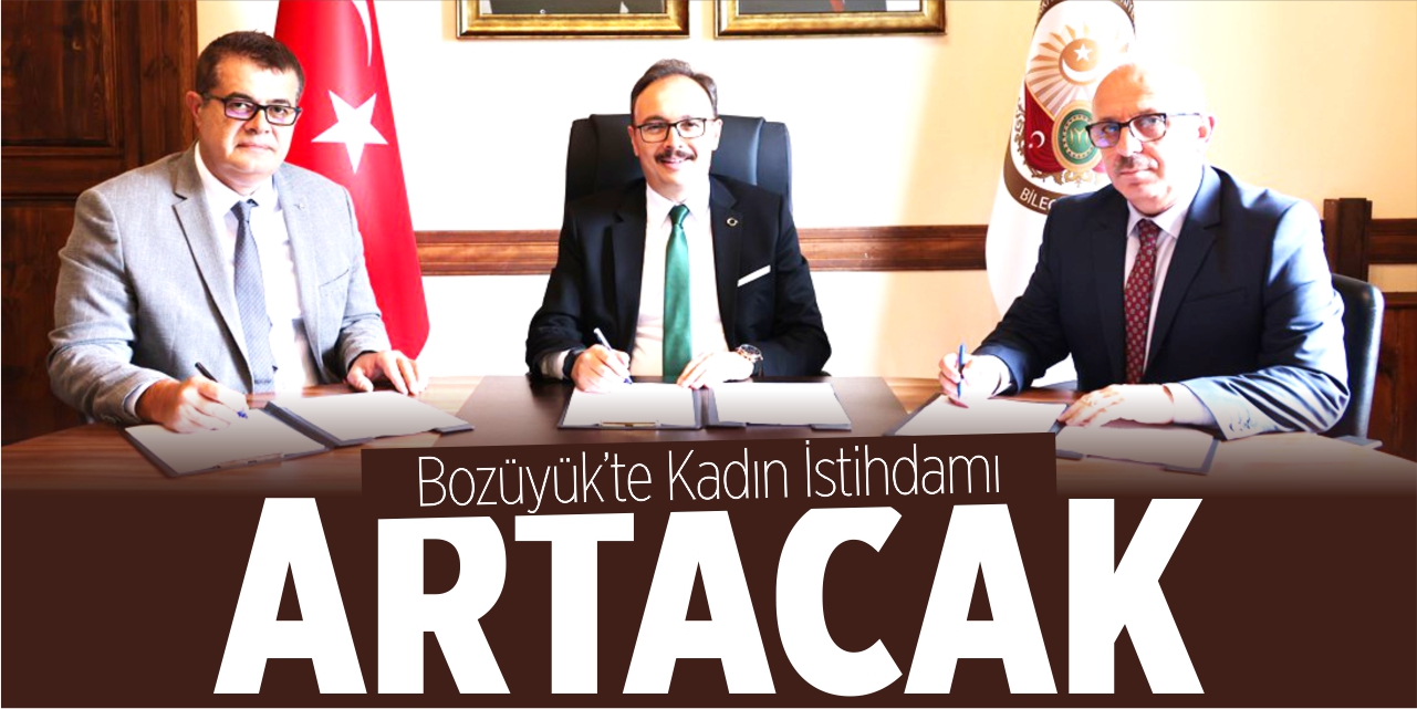 Bozüyük'te kadın istihdamı artacak