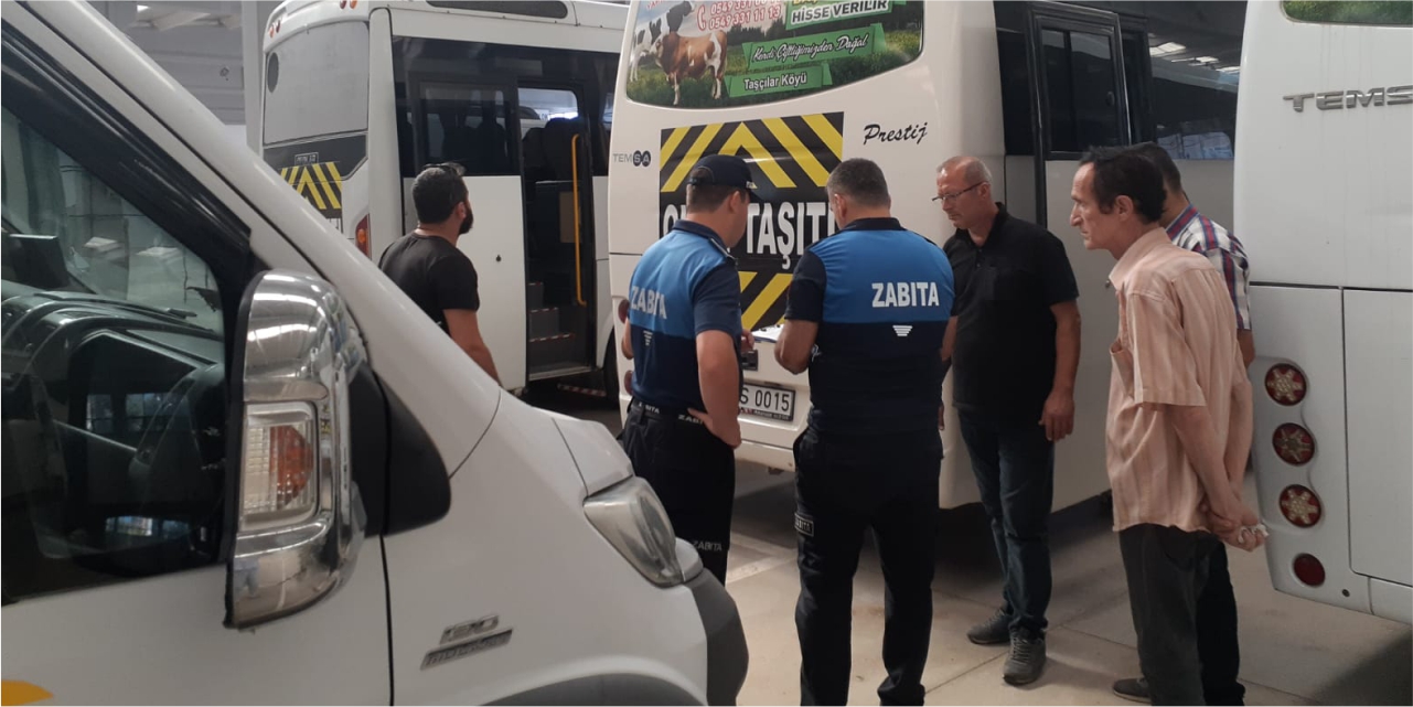 Öğrenci servisleri denetlendi
