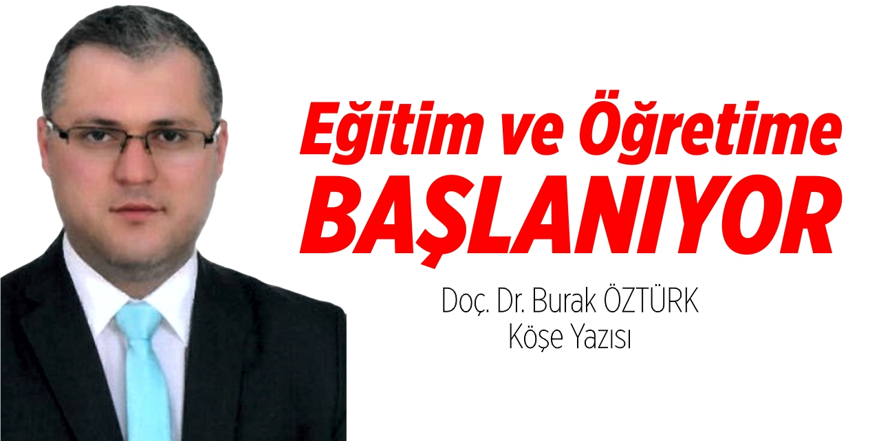 Eğitim ve öğretime başlanıyor