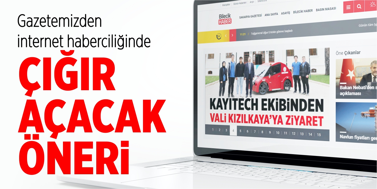 Gazetemizden internet haberciliğinde çığır açacak öneri!