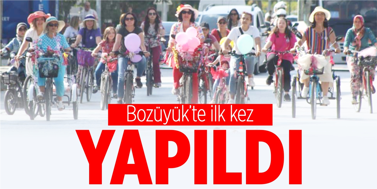 Bozüyük’te ilk kez yapıldı