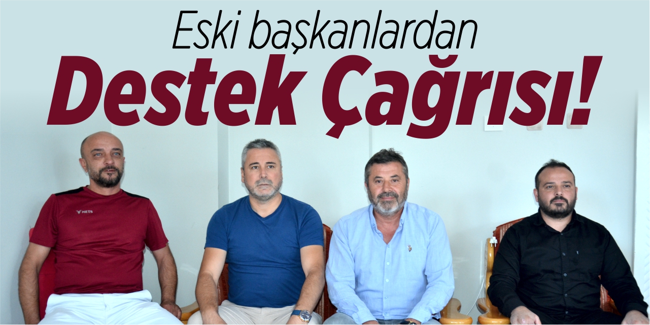 Eski başkanlardan Bilecikspor’a destek çağrısı