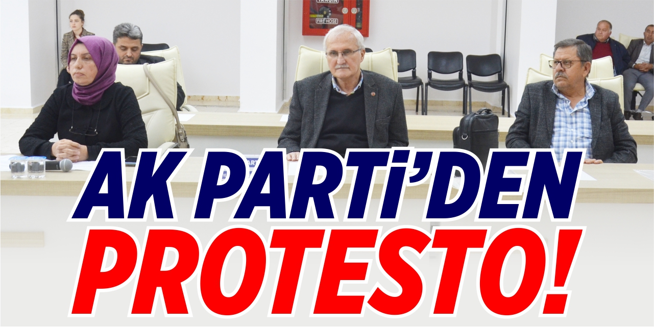 AK Parti’den protesto!