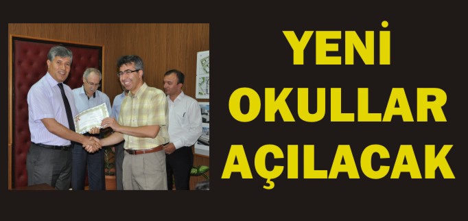 BİLECİK VE BOZÜYÜK’TE YENİ OKULLAR AÇILACAK