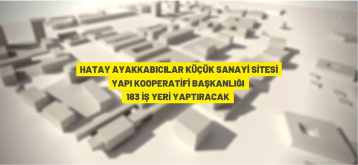 183 iş yeri yaptırılacak