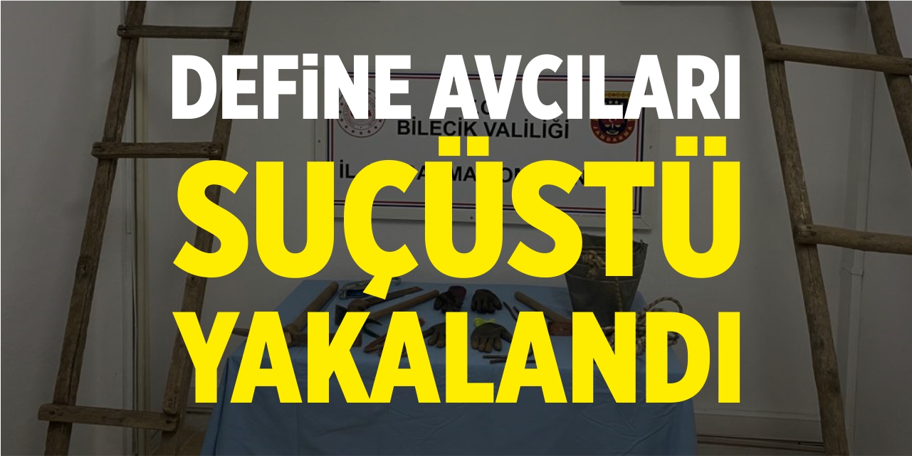 Define avcıları suçüstü yakalandı