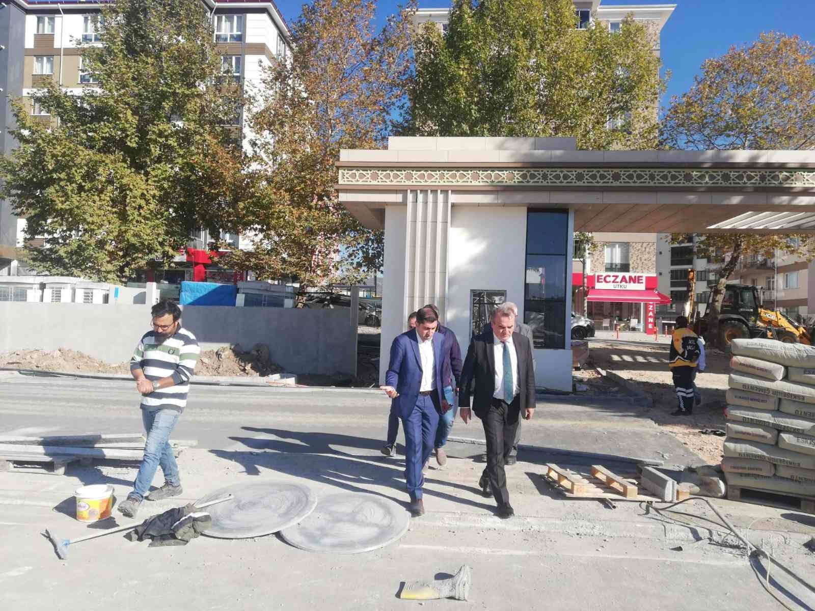 Kaymakam Öztürk, sağlık yatırımlarını inceledi