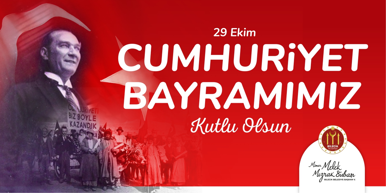 Bilecik Belediye Başkan V. Melek Mızrak Subaşı - 29 Ekim Cumhuriyet Bayramı Kutlama