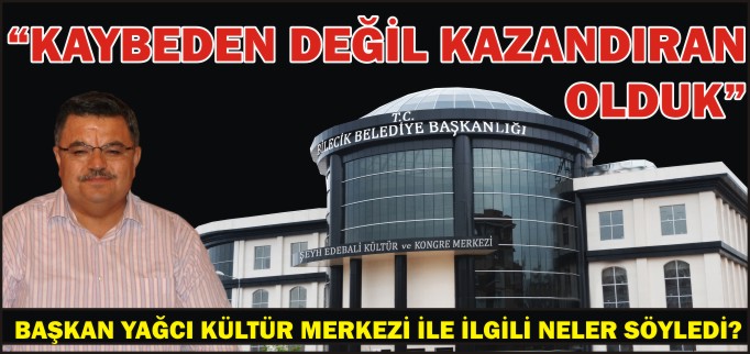 "KAYBEDEN DEĞİL KAZANDIRAN OLDUK"