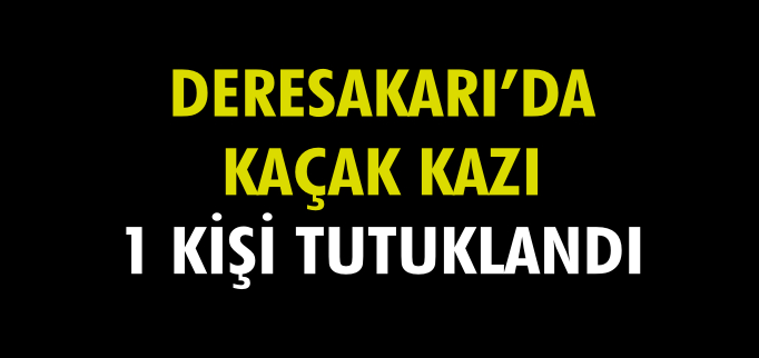 KAÇAK KAZI İDDİASI