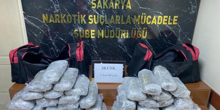 İşte, nefes kesen bu operasyonlarda Onlarca kilosu ele geçirildi