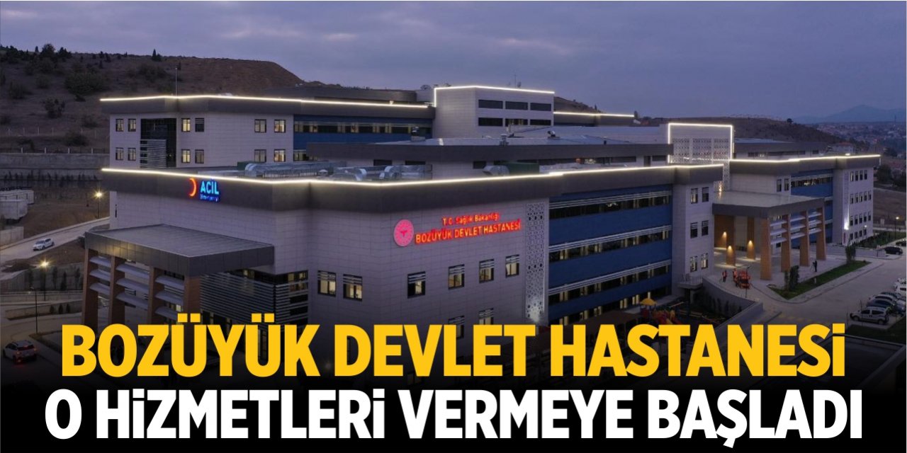 Bozüyük Devlet Hastanesi Akupunktur, mezoterapi ve kupa hizmetlerini vermeye başladı