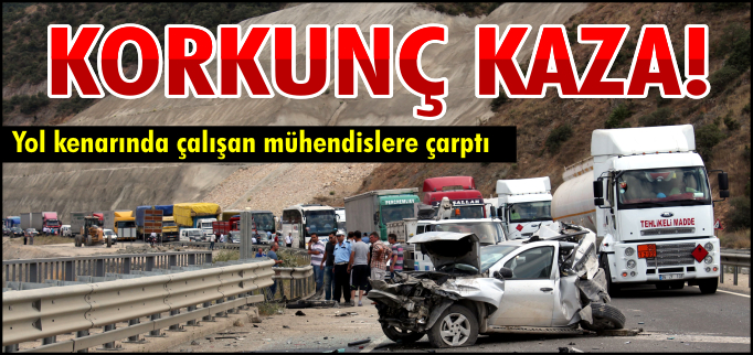 KORKUNÇ KAZA 1 ÖLÜ, 1 YARALI