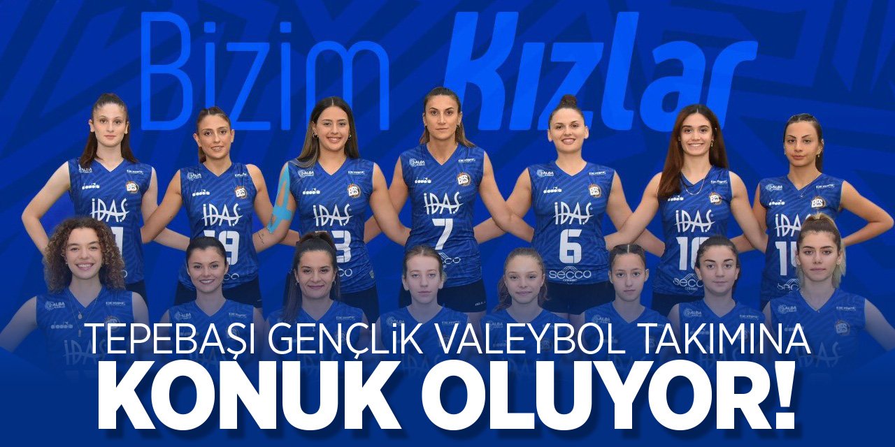 Bizim Kızlar, Tepebaşı Gençlik Voleybol takımına konuk oluyor.