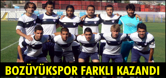 BOZÜYÜKSPOR FARKLI KAZANDI