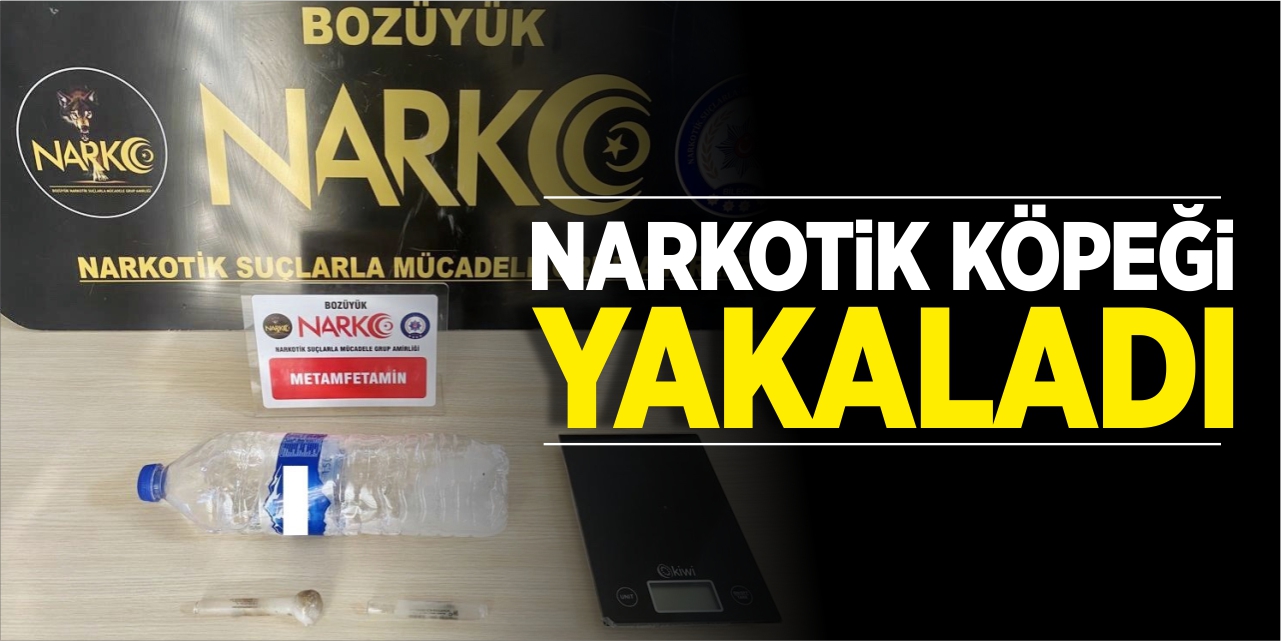 Narkotik köpeği 'İntel' yakaladı!