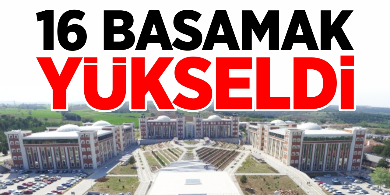 BŞEÜ, 16 basamak yükseldi