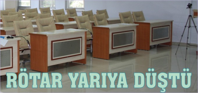 RÖTAR YARIYA DÜŞTÜ