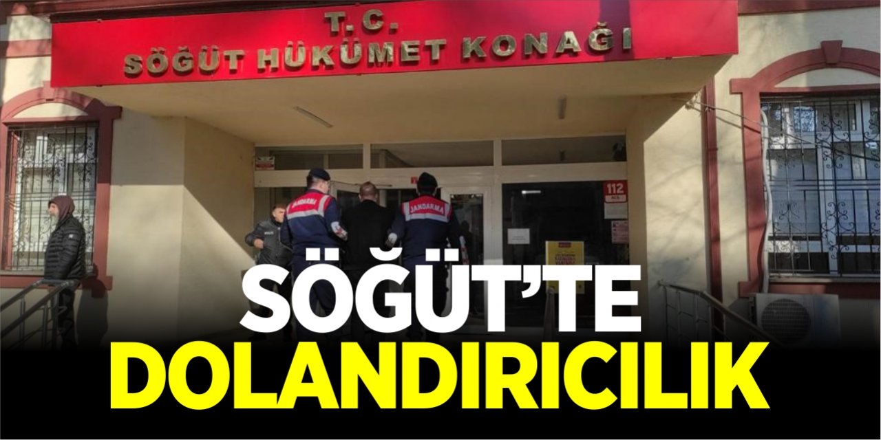 Söğüt'te dolandırıcılık