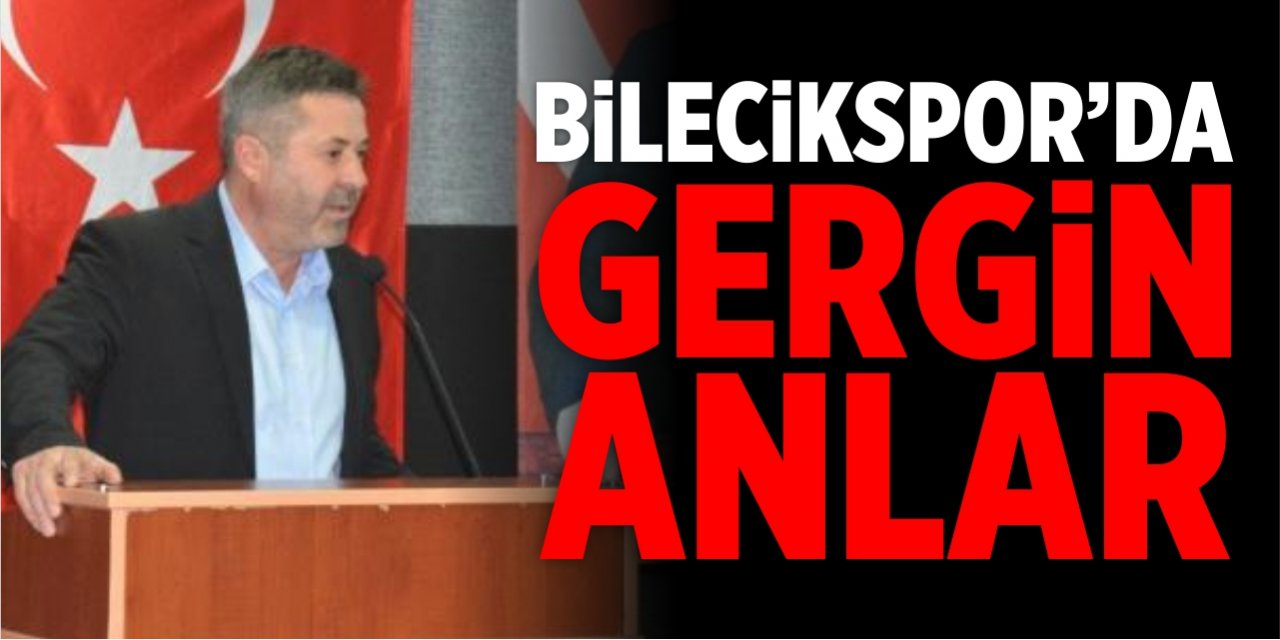 Bilecikspor'da Gergin Anlar