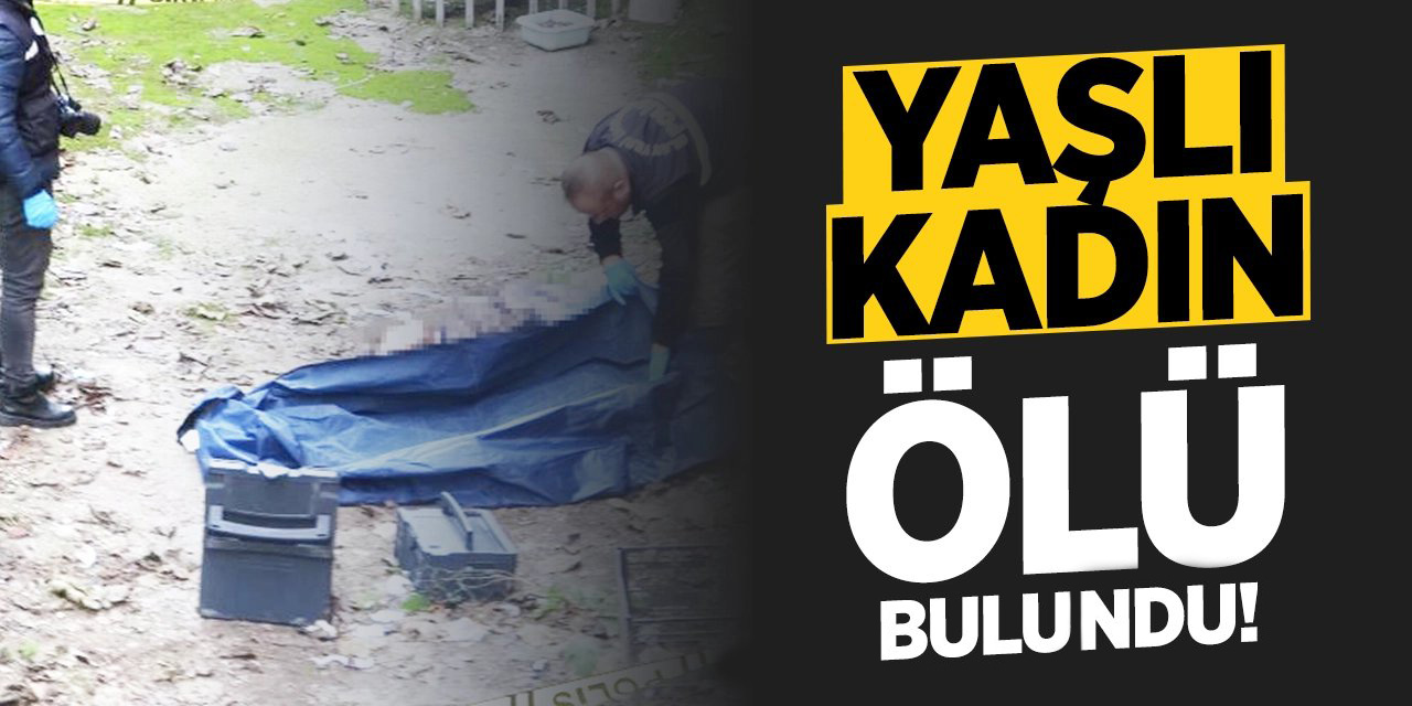 Yaşlı kadın ölü bulundu