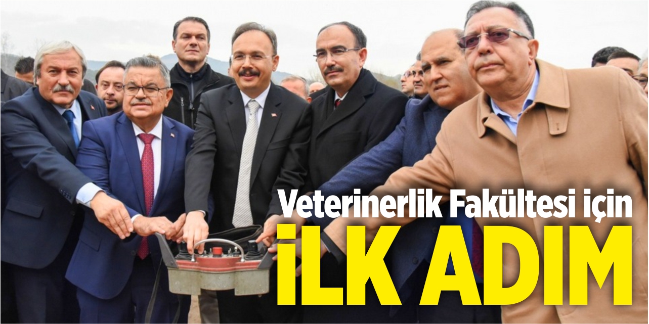 Veterinerlik Fakültesi için ilk adım