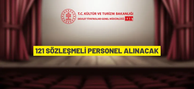 121 Sözleşmeli Personel alınacak